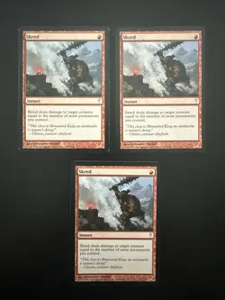 Skred x3 Coldsnap Magic MTG MP-LP - Image 1