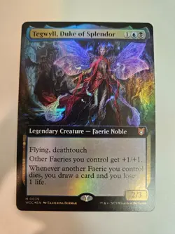 Tegwyll, Duke of Splendor - (Extended Art) Foil WOE - Mtg - Image 1