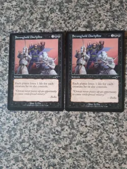 MTG 2 x Stronghold Discipline - Nemesis - Image 1