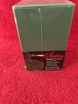 Ultra Pro - Satin Tower - Deck Box 100+ Hi-Gloss Emerald Green new sealed - Image 3