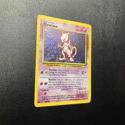 Mewtwo 10/102 Holo Base Set Pokemon Card - Image 2