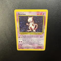 Mewtwo 10/102 Holo Base Set Pokemon Card - Image 5
