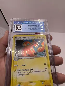 Charmeleon 30/100 Reverse Holo EX Crystal Guardians Pokemon Card CGC 8.5 - Image 3