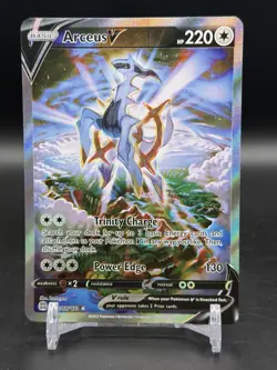Arceus V Alternate Full Art 166/172 Brilliant Stars English Pokemon NM - Image 1