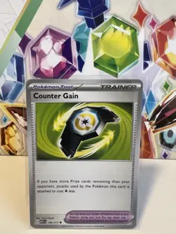 Counter Gain 186/217 Common Regular - Pokemon TCG Ascended Heroes - NM - Image 1