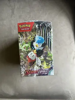 Pokemon Scarlet And Violet Booster Box Base Set Factory Sealed New SV01 - Image 4
