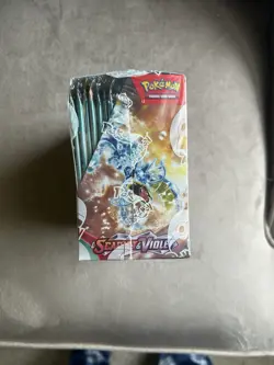 Pokemon Scarlet And Violet Booster Box Base Set Factory Sealed New SV01 - Image 5