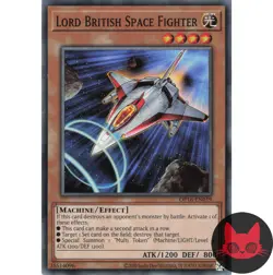 Yugioh Lord British Space Fighter OP16-EN019 Common NM - Image 1