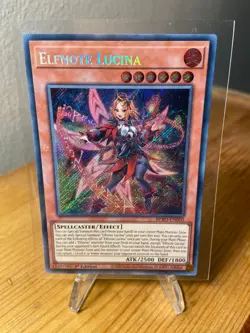 Elfnote Lucina - 1st Edition Secret Rare BPRO-EN010 Yugioh - Image 1