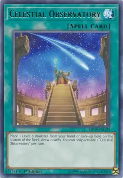 x3 Celestial Observatory - MP19-EN122 - Rare - 1st Edition Yu-Gi-Oh! M/NM - Image 1