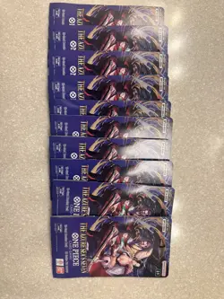 One Piece TCG: The Azure Sea's Seven Sleeved Booster OP-14 English - Lot of 10 - Image 1