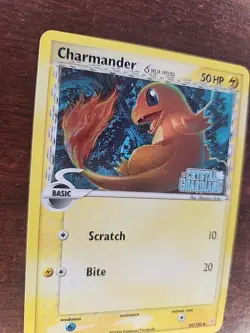 Charmander Reverse Holo Ex Crystal Guardians Pokemon Card WOTC NM - Image 2