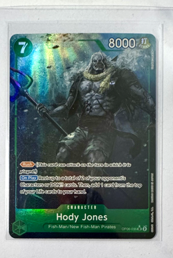 Hody Jones OP06-035 SR Alt Art One Piece Card Wings of the Captain English - Image 1