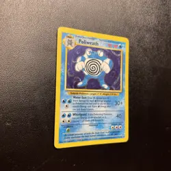 Pokemon Poliwrath Holo Card 13/102 Base Set Unlimited - Image 2