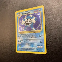 Pokemon Poliwrath Holo Card 13/102 Base Set Unlimited - Image 3