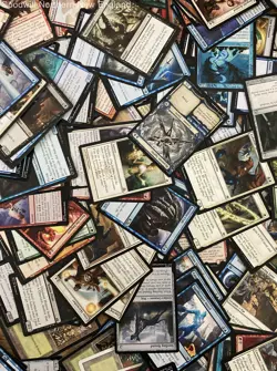 2.5LB Lot of Mixed Magic the Gathering Cards incl Holo TCG in Green Ixalan Box - Image 4