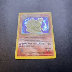 Ninetales Holo Base Set Unlimited Rare Pokemon TCG Card 12/102 - Image 4