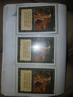 mtg demonic tutor collectables card - Image 3
