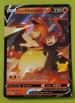 Lance's Charizard V SWSH133 SWSH: Sword & Shield Promo Cards Holo - Image 1