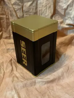 BoxGods - Seer Card Storage Deck Box - Gold - Used - Image 1