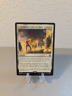 MTG Everything Comes To Dust LP Universes Beyond Doctor Who - Image 1