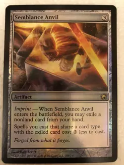 Semblance Anvil FOIL x1 - MTG SCARS OF MIRRODIN -201/249 - Image 1