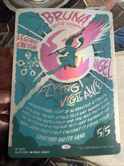 1x MTG Bruna, Light of Alabaster (Foil) - Secret Lair Drop Series (SLD) #1221 - Image 1