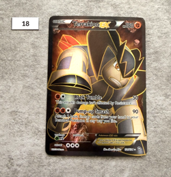 Terrakion EX (121 Full Art) 121/124 Dragons Exalted Holo 2012 Pokemon - Image 1