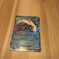 Pokemon TCG Milotic EX 042/191 Surging Sparks Double Rare Card in NM Condition - Image 1