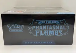 Pokemon TCG Mega Evolution Phantasmal Flames Elite Trainer Box ETB Sealed ✅ - Image 2