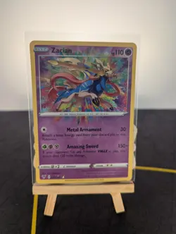 Pokemon TCG Zacian 082/185 Amazing Rare Vivid Voltage - Image 1