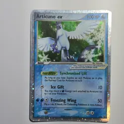 Pokemon TCG Articuno ex Holo 100 HP Basic Card 032 2005 English Card Stock - Image 1