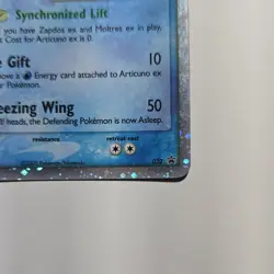 Pokemon TCG Articuno ex Holo 100 HP Basic Card 032 2005 English Card Stock - Image 4