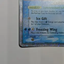 Pokemon TCG Articuno ex Holo 100 HP Basic Card 032 2005 English Card Stock - Image 5