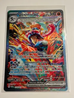 Quajutsu EX 214/167 Maskerade Im Zwielicht - Deutsch Pokemon Karte - Image 1