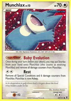 Munchlax - 69/111 - Common - Rising Rivals #69 Pokemon TCG - Image 1