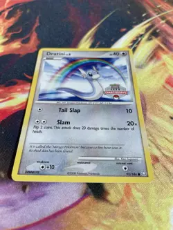 Dratini 91/147 LP-NM Legends Awakened City Championship Promo 2008 Pokemon TCG - Image 2