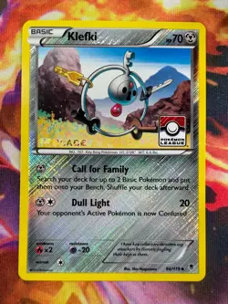 Klefki 066/119 NM Holofoil Promo 1st Place Pokemon League 2016 Pokemon TCG - Image 1