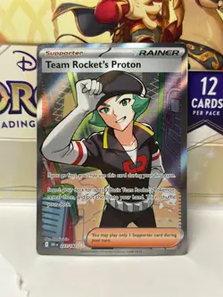 Team Rocket's Proton 227/182 Holo Ultra Rare Destined Rivals 2025 Pokemon TCG NM - Image 1