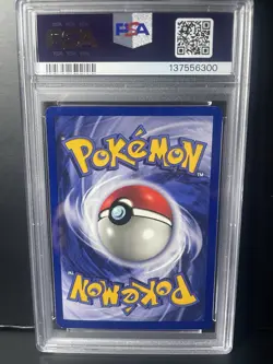 1999 Pokemon Moltres Fossil #27/62 PSA 8 Near Mint Slab (ENG) - Image 4