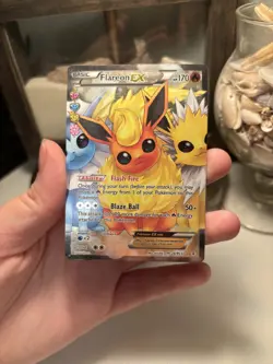 Flareon EX (Full Art) RC28-32 Generations: Radiant Collection Holo mod play - Image 3