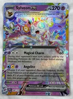 Sylveon ex Double Rare SV08: Surging Sparks 086/191 NM Pokemon TCG - Image 1