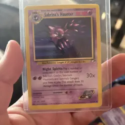 Pokemon TCG Sabrina's Haunter Gym Heroes 58/132 Unlimited Uncommon - Image 1