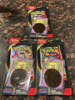 Pokemon Phantasmal Flames Single Pack Booster Blister Set (lot of 3) - Image 2