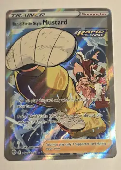 Pokemon TCG Rapid Strike Style Mustard Sword & Shield: Brilliant Stars TG27/TG30 - Image 1