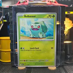 Bulbasaur 151 Pokemon TCG 001/165 Scarlet & Violet Common - Image 1