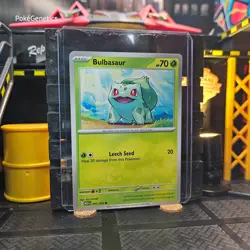 Bulbasaur 151 Pokemon TCG 001/165 Scarlet & Violet Common - Image 3