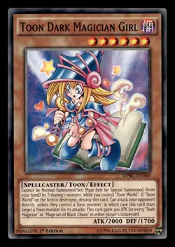 Toon Dark Magician Girl DPBC-EN044 Common Duelist Pack: Battle City Yu-Gi-Oh NM - Image 1
