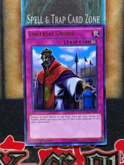 Yugioh Imperial Order DUSA-EN049 Ultra Rare 1st Ed NM - Image 1