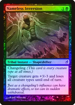 Nameless Inversion FOIL Lorwyn NM Black Common MAGIC GATHERING CARD ABUGames - Image 1